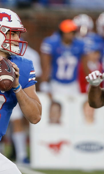 Hicks has 4 TD passes, SMU upsets No. 17 Houston 45-31